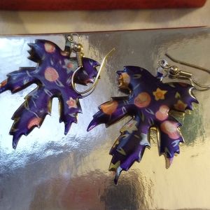 Vintage Leaf Earrings